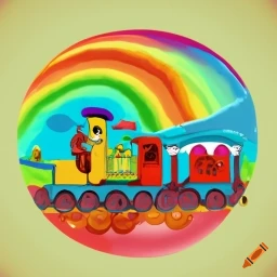 A Grande Aventura do Comboio Colorido – Conto Infantil